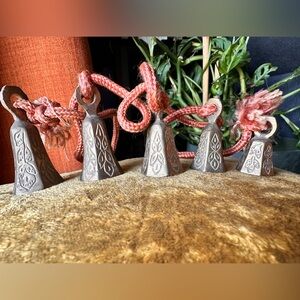 Brass Bells of Sarna on rope